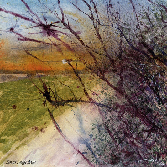 1050 Hog's Back sunset