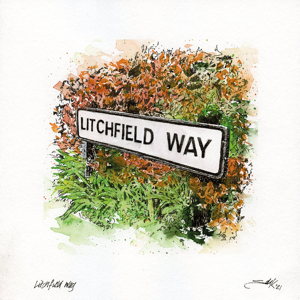 1026: Watercolour greetings card set 2