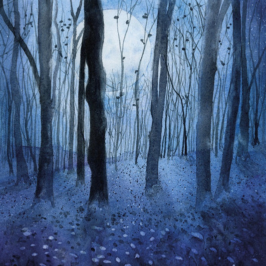 1047 Moonlight in the trees