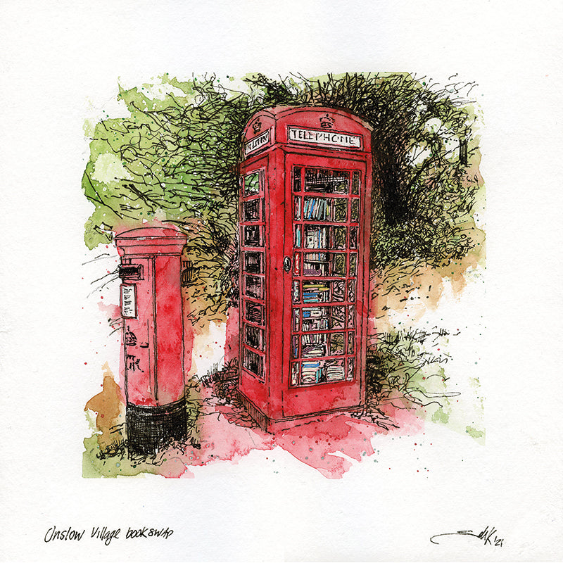 1026: Watercolour greetings card set 2