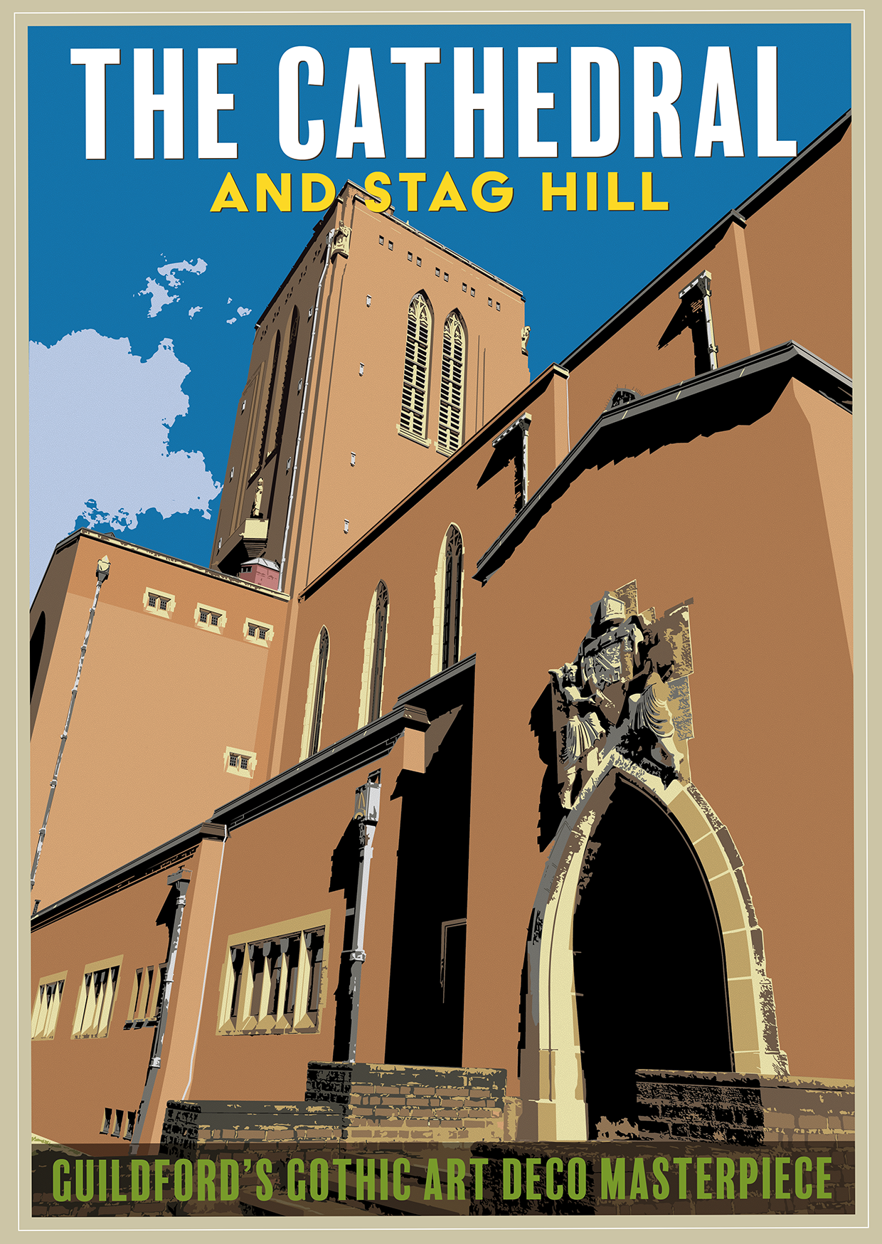 1005: Guildford Landmarks Postcard Set