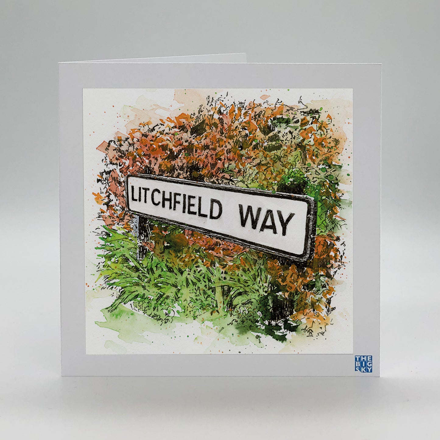 1024: 'Litchfield Way' greetings card