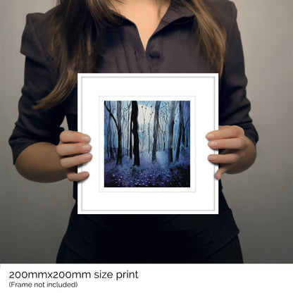 1047 Moonlight in the trees